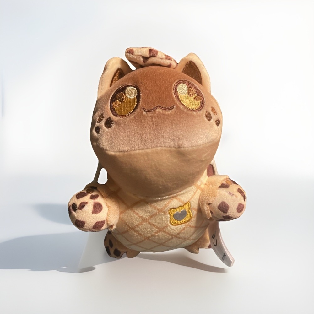 Aphmau MeeMeows Mystery Cookie Dough Ice Cream Plush 6" From VidCon 2025 Catface